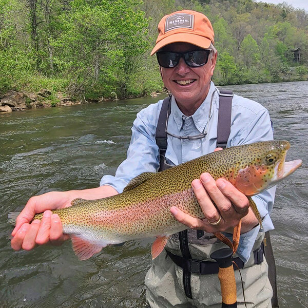 Tuckasegee River Turning Stones Fly Fishing