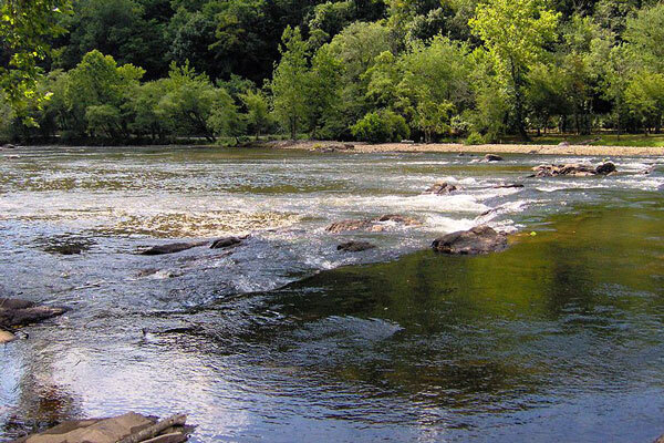 Tuckasegee River outside