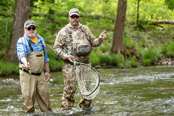 Lower Nantahala River Turning Stones Fly Fishing