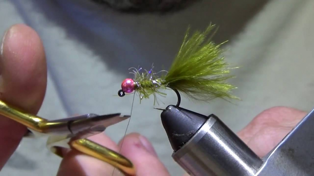 How To Tie an Olive Wooly Bugger Jig