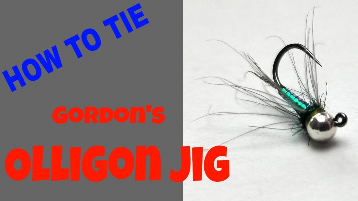 Beginner Fly Tying Gordon&amp;#039;s Olligon Attractor Jig