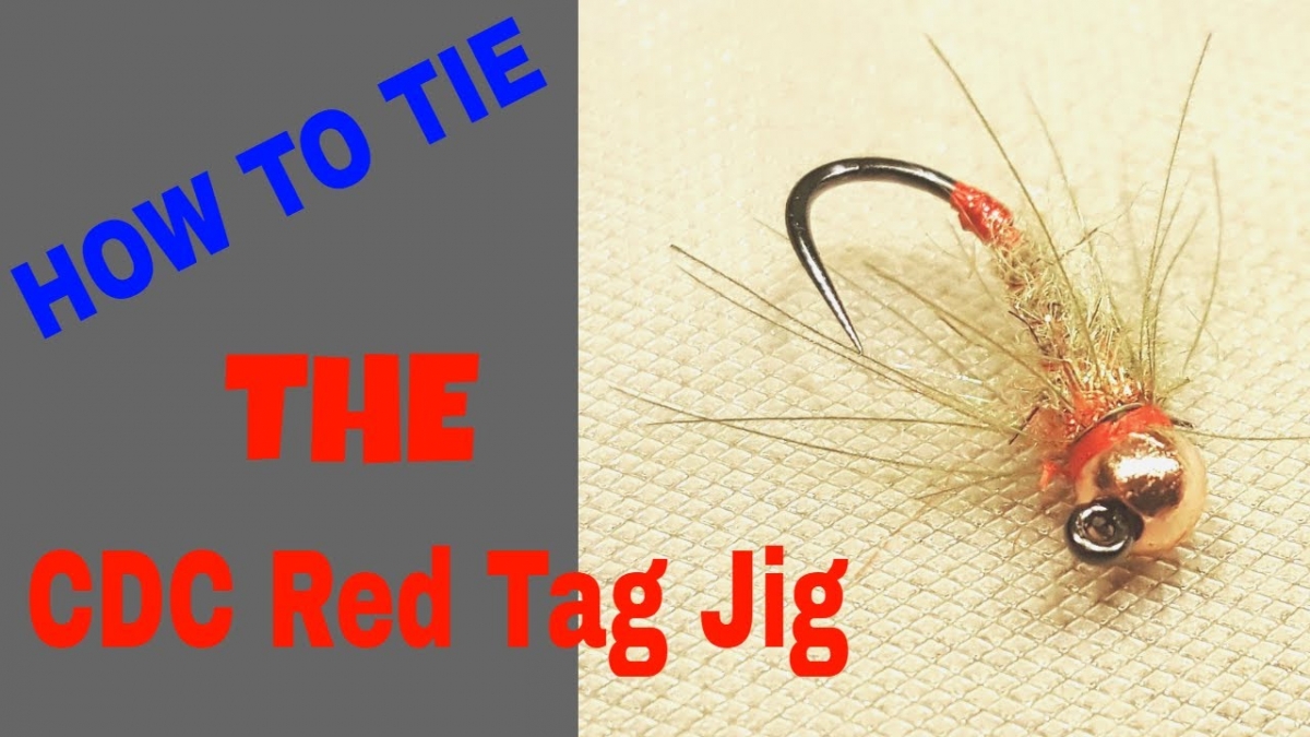 How To Tie The CDC Red Tag Jig