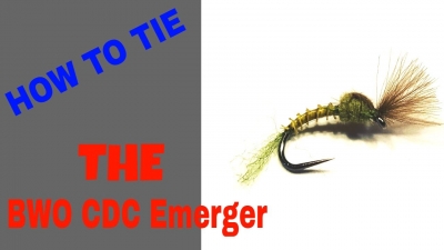How To Tie a Blue Winged Olive CDC Emerger
