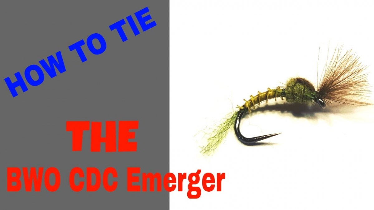 How To Tie a Blue Winged Olive CDC Emerger