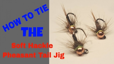 How To Tie a Soft Hackle Pheasant Tail Jig